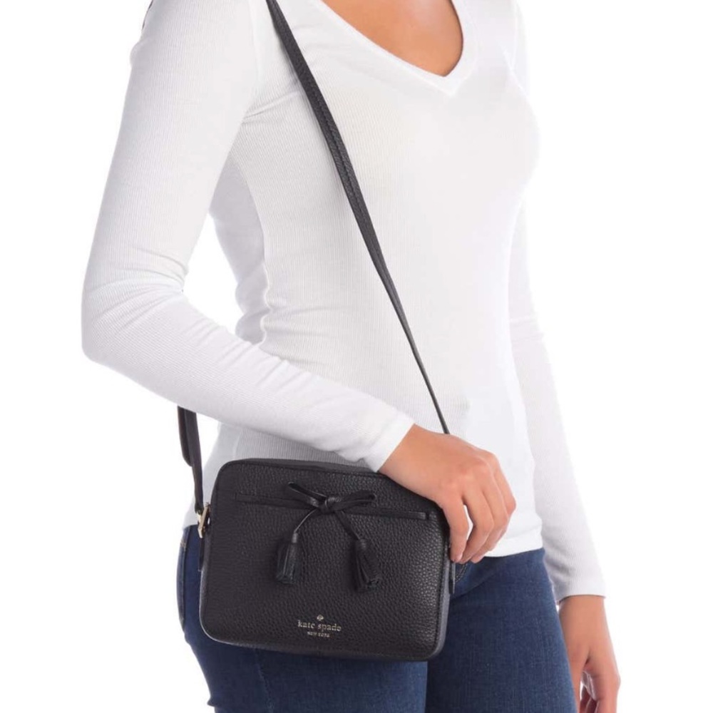 NWT Kate Spade Hayes black camera bag - Picture 2 of 8